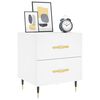 vidaXL Bedside Cabinets 2 pcs White 40x35x47.5 cm Engineered Wood