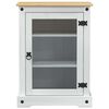 vidaXL HiFi cabinet White 60 x 50 x 82 cm Solid Pine Wood