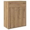 vidaXL Sideboard Artisan Oak 60x30x75 cm Engineered Wood