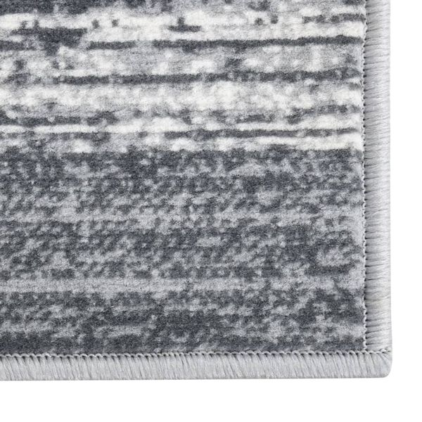 vidaXL Runner Rug BCF Grey 80x450 cm