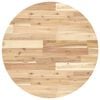 vidaXL Table Top Round &Oslash;70x2 cm Solid Wood Acacia