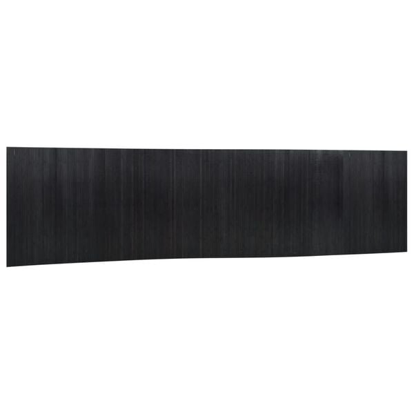 vidaXL Room Divider Black Width 800 cm Height 165 cm Bamboo