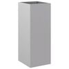vidaXL Planter Silver 32x29x75 cm Galvanised Steel