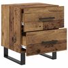 vidaXL Bedside Cabinet Old Wood 40 x 35 x 47.5 cm Engineered Wood