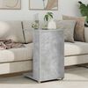 vidaXL Side Table Concrete Grey 40 x 35 x 60 cm Engineered Wood