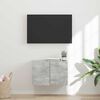 vidaXL TV Wall Cabinet Concrete Grey 59.5 x 31 x 40 cm Engineered Wood