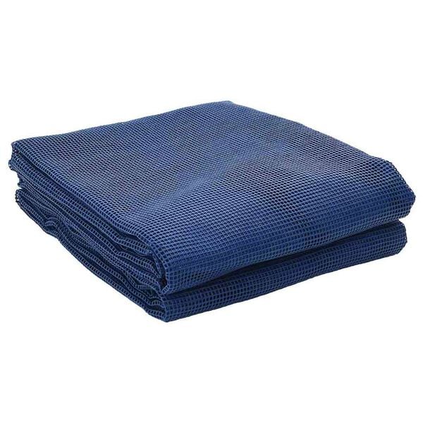 vidaXL Tent Carpet Blue 600 x 350 cm Polyester