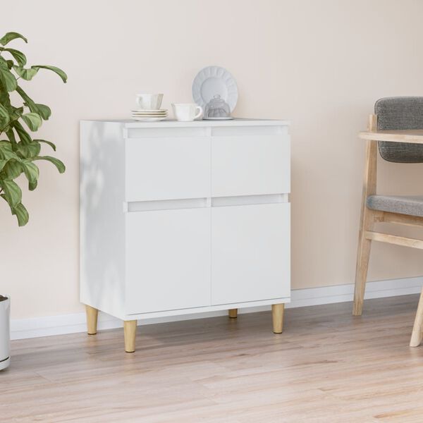 vidaXL Sideboard White 60x35x70 cm Engineered Wood