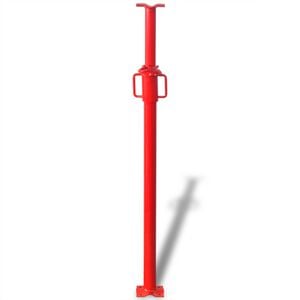 vidaXL Acrow Prop Red 180 x 12.5 x 12.5 cm Steel with a Painted Finish