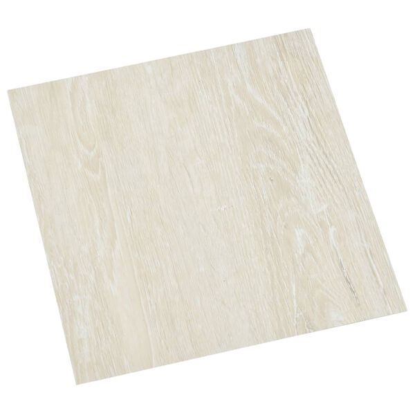 vidaXL Self-adhesive Flooring Planks 20 pcs PVC 1.86 m² Cream