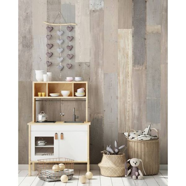 Grosfillex Wallcovering Tile Accent 9 pcs 15.4x120 cm Amazonia