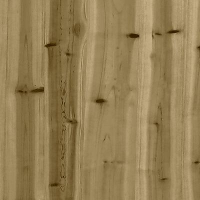 vidaXL Garden Middle Sofas 2 pcs 120x80 cm Impregnated Wood Pine