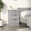 vidaXL Bedside Cabinet Grey Sonoma 40x36x65 cm
