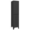 vidaXL Locker Cabinet Anthracite 38x45x180 cm Steel