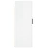 vidaXL Wall Mounted Cabinets 2 pcs High Gloss White 69.5x34x90 cm