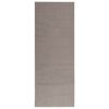 vidaXL Area Rugs Rectangular LUGO Taupe 200 x 80 cm Polyester