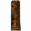 vidaXL Fireplace Surround Smoked Oak 100x30x87.5 cm Engineered Wood
