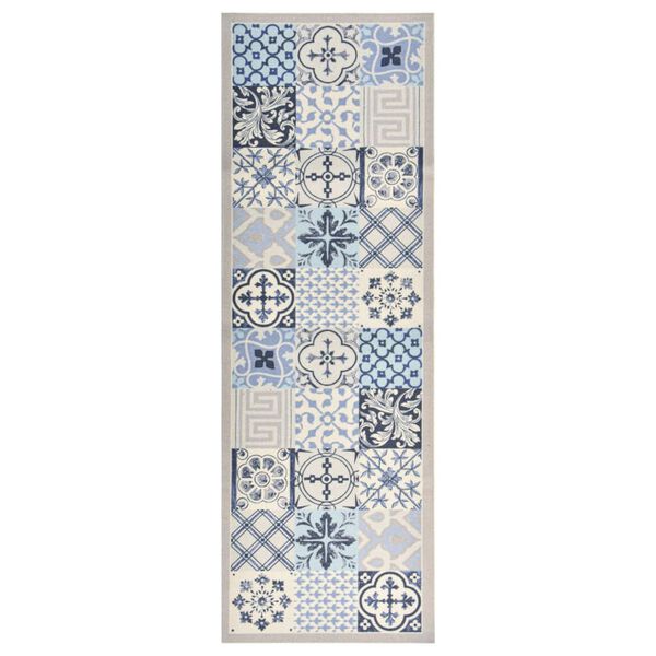 vidaXL Kitchen Floor Mat Washable Mosaic 60x180 cm