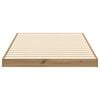 vidaXL Floor Bed Frame Artisan Oak 90 x 200 cm Engineered Wood