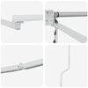 vidaXL Electric Retractable Awning Frame White 3 x 2 m Steel