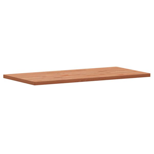 vidaXL Bathroom Countertop 100x50x2.5 cm Solid Wood Beech