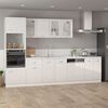 vidaXL Drawer Bottom Cabinet Lyon High Gloss White 40x46x81.5 cm Engineered Wood
