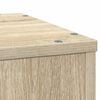 vidaXL Plant Stand Sonoma Oak 33x33x100 cm Engineered Wood