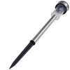 Solar-powered Stainless Steel LED Post Light Set of 12