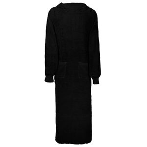 vidaXL Blanket Hoodie KINN Black XXL Cotton