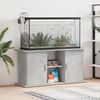 vidaXL Aquarium Stand Concrete Grey 121x41x58 cm Engineered Wood