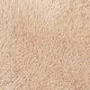 vidaXL Shaggy Rug High Pile NAVARRA Beige 100x100 cm Polyester