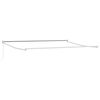 vidaXL Manual Retractable Awning Brown 400x300 cm