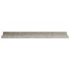 vidaXL Wall Shelves 4 pcs Concrete Grey 60x9x3 cm