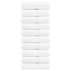 vidaXL Premium Guest Towels "SOLUND" 10 pcs White 30x50 cm 600 gsm