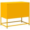 vidaXL TV Cabinet Mustard Yellow 68x39x60.5 cm Steel