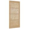 vidaXL Interior Door 93 x 202 cm Plywood Natural