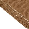 vidaXL Runner Rug with Tassels 100x300 cm Jute
