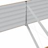 vidaXL Raised Bed Brown 400 x 80 x 44 cm Steel