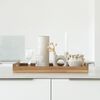 House Nordic Tray Christina with Handles Natural