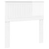 vidaXL Headboard High Gloss White Engineered wood