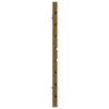 vidaXL Wall Headboard Honey Brown 166x3x63 cm Solid Wood Pine