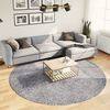 vidaXL Shaggy Rug PAMPLONA High Pile Modern Blue &Oslash; 240 cm