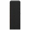 vidaXL Wall Mounted Cabinet Black Oak 69.5 x 34 x 90 cm