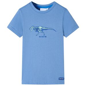 vidaXL Kids' T-shirt Medium Blue 104
