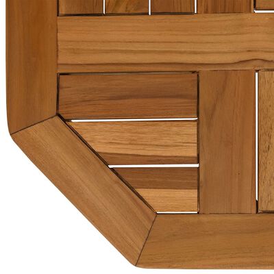 vidaXL Table Top 40x40x2.5 cm Octagonal Solid Wood Teak
