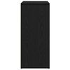 vidaXL Sideboard Black Oak 60x31x70 cm Engineered Wood