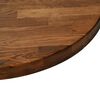 vidaXL Table Top Light Brown &Oslash; 50 x 4 cm Solid Oak Wood