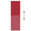 vidaXL Roller Blind Blackout Red 55x175 cm Fabric Width 50.7 cm Polyester
