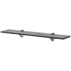 vidaXL Floating Shelves 2 pcs Glass 60x20 cm 8 mm