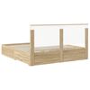 vidaXL Bed Frame with Drawer Sonoma Oak 180 x 200 cm Engineered Wood